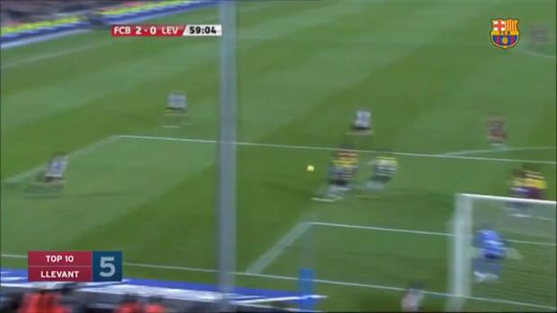 Barça’s top five goals vs Levante